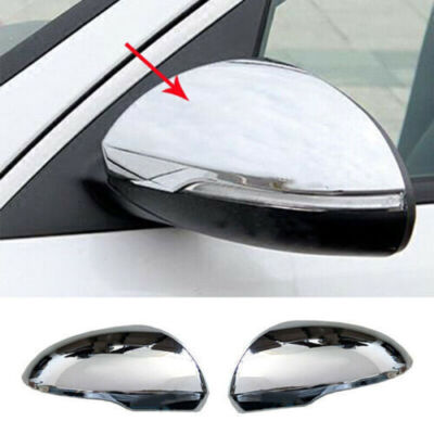 For Kia Optima 16-20 Chrome Exterior Rear View Side Door Mirror Cap Cover Trim