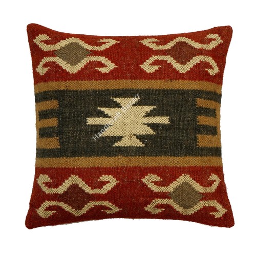 Throw Pillow Cushion Cover Wool Jute Pillow Cases Jute Home Decor 2 Pcs Christma - Picture 22 of 75