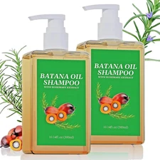 Batana Oil Shampoo 100% Natural Rosemary Nourishing Conditioner for Hair Growth