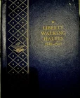 Walking Liberty Half Dollar Set 1941–1947 Album Silver 90% US Coins Lot
