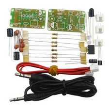 5x Electronics Soldering Practice Circuit Board Kit - Infrared Audio Transceiver