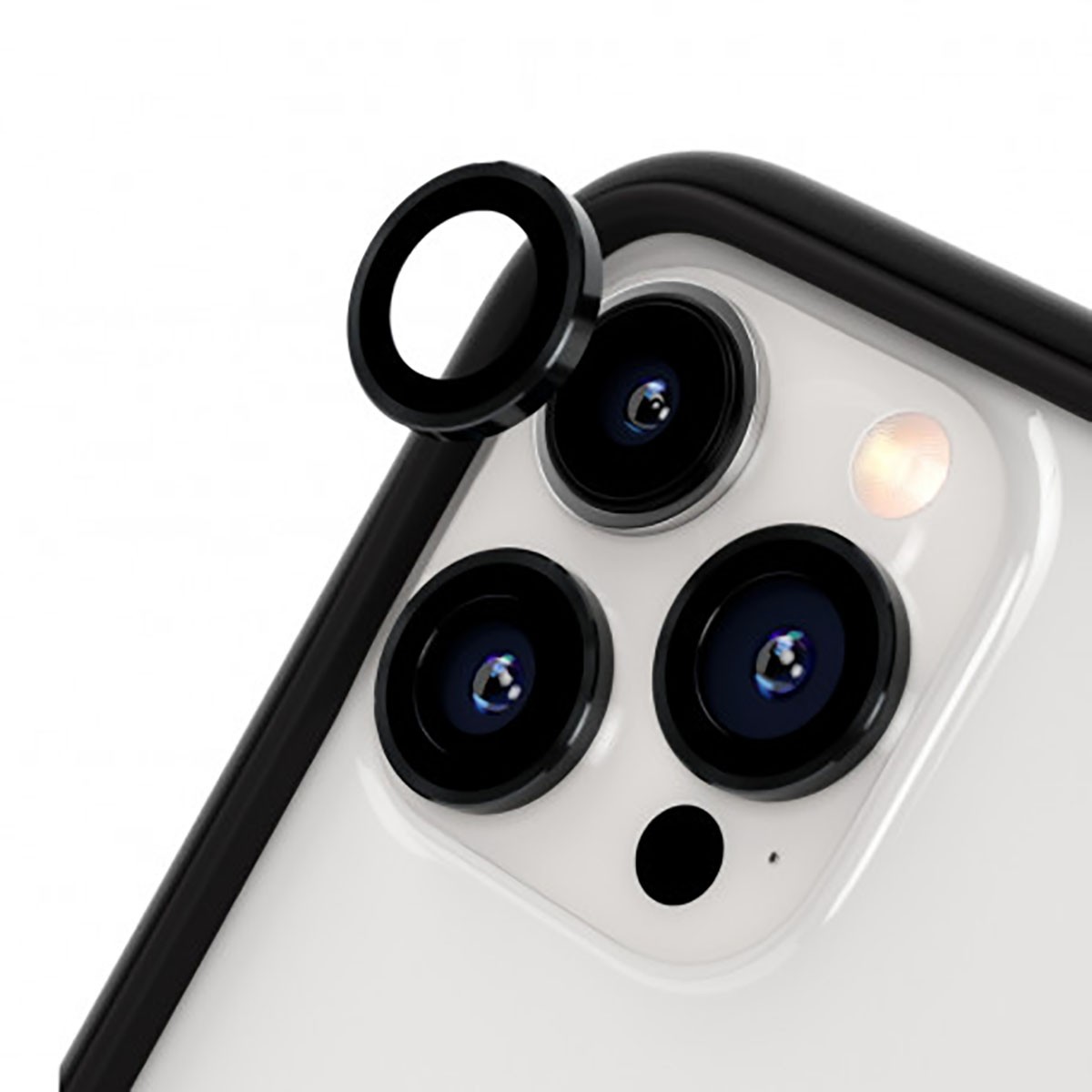 Lentille en verre ultra résistant pour appareil photo iPhone 16 Pro Max