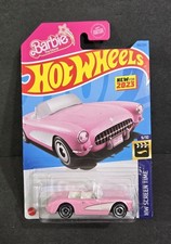 Hot Wheels 1956 Corvette Pink Barbie the movie