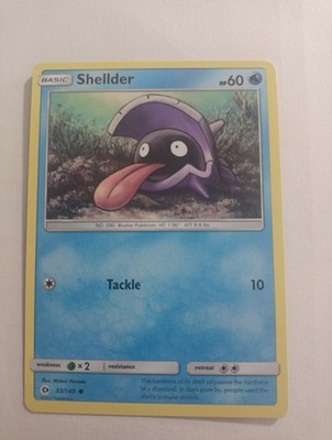 Shellder 33/149 SM Base Set Regular