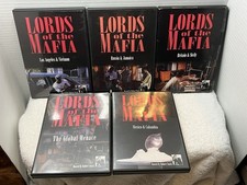 Lords Of The Mafia Lot/5 DVD Worldwide Tour Of Organized Crime Robert Stack