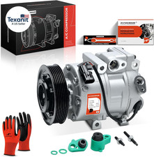 Ac Compressor With Clutch Compatible With Hyundai Genesis 3.8l 2009-2013