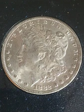 1882 Carson City Morgan Silver Dollar Uncirculate GSA Box & Authenticity Paper