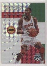 2019 Mosaic International Men of Mastery Silver Prizm Hakeem Olajuwon HOF 03jn