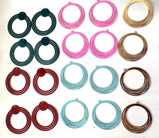 Jewelry Making, Findings-Assorted Brass Filigree Stamping Pendants 20pcs