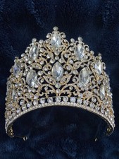 Tiara Crown Homecoming Birthday Pageant Quincea era Crown for Girls