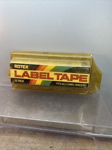 Rotex Label Tape | eBay