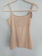 SPANX Womens Hollywood Socialight Cami Nude M 2352 Slimming Shaping Tank NWOT