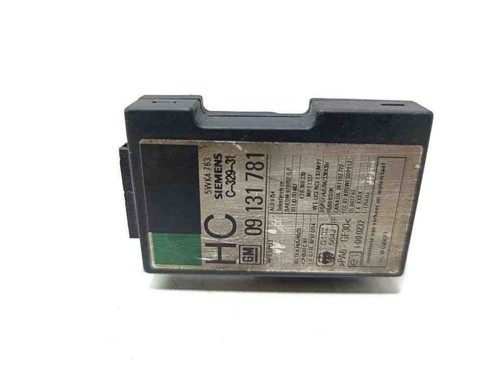 OPEL ZAFIRA A F75 Immobiliser Reader Antenna 09131781 2.00 Diesel 60kw 31374783