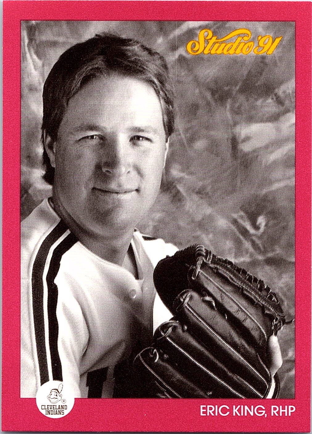 Eric King 1991 Studio #47 Cleveland Indians