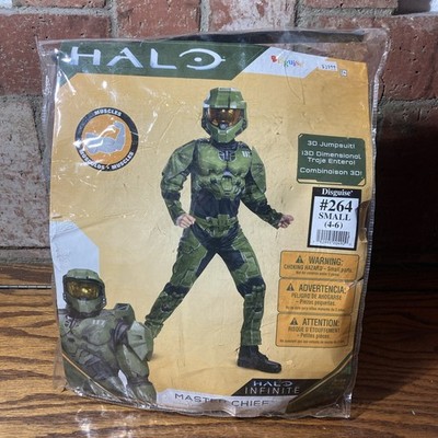 Halo Infinite Master Chief Halloween Costume - Children's Size Small 4-6