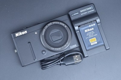 Nikon Coolpix P310 Black 16.1MP Compact Digital Camera #N38