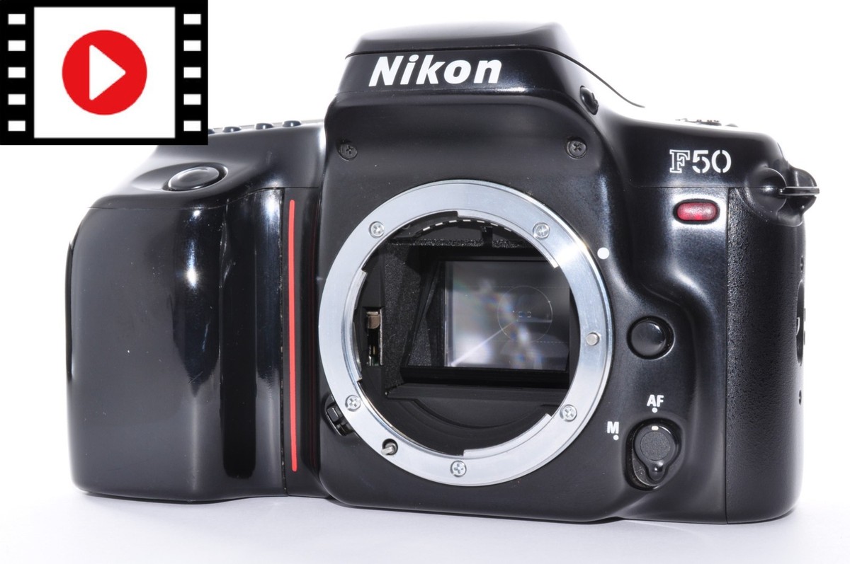 ニコン　F50 Nikon F50 Film Camera Body Tested AF Flash Timer Shutter Works Exc