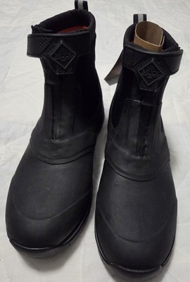 New The Original Muck Boot Co Apex Mid Zip Waterproof Ankle Boot Size 13 Black