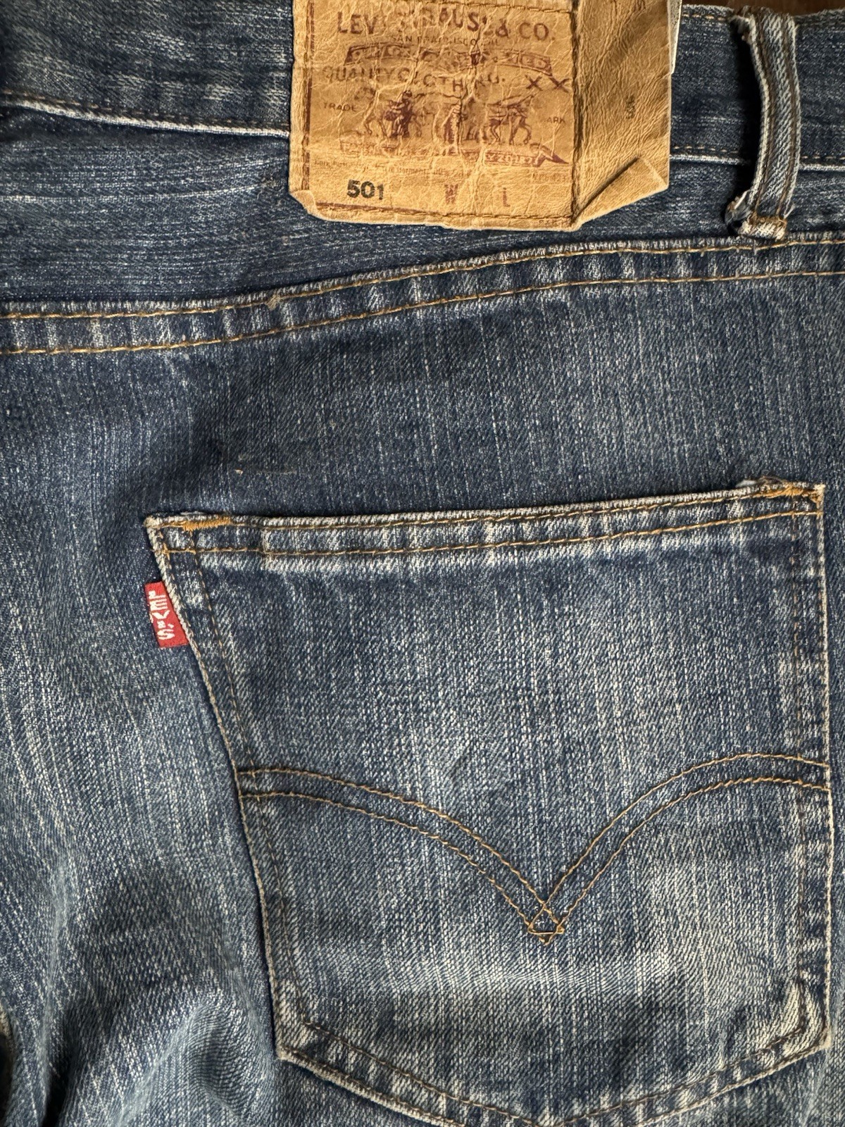 Levis LVC 501 Big E Selvedge Jeans | 2000s Vintage Re… - Gem