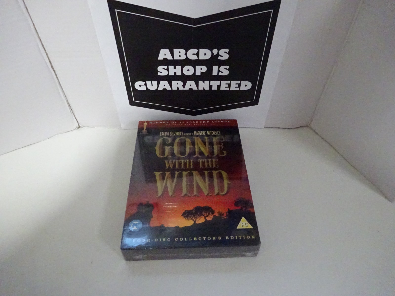 Gone With The Wind DVD Collectors Edition 4 Disc Box Set Region 2 NEW SEALED UK