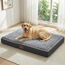 WESTERN HOME WH Medium Dog Bed for Medium Size Dogs, Orthopedic Pet Bed Water...