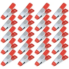 20 Pcs 2" inch Metal Spring Clamps, Heavy Duty Spring Metal Clips Clamps, Ten...