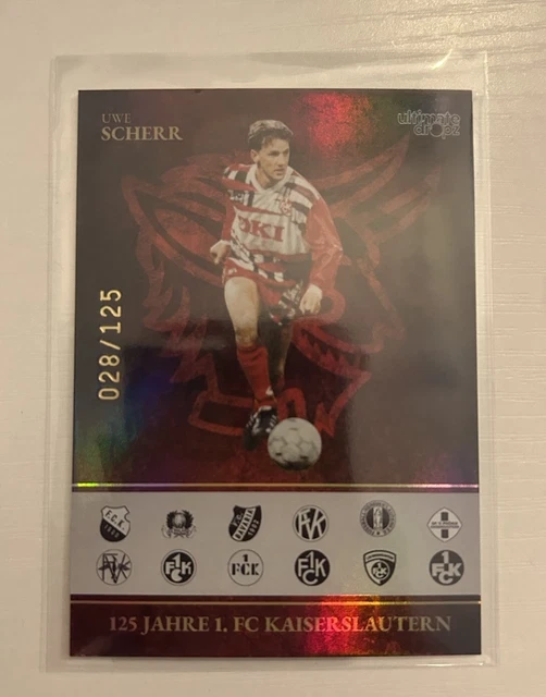 Uwe Scherr - Ultimate Dropz 125 Jahre Kaiserslautern 028/125 FCK