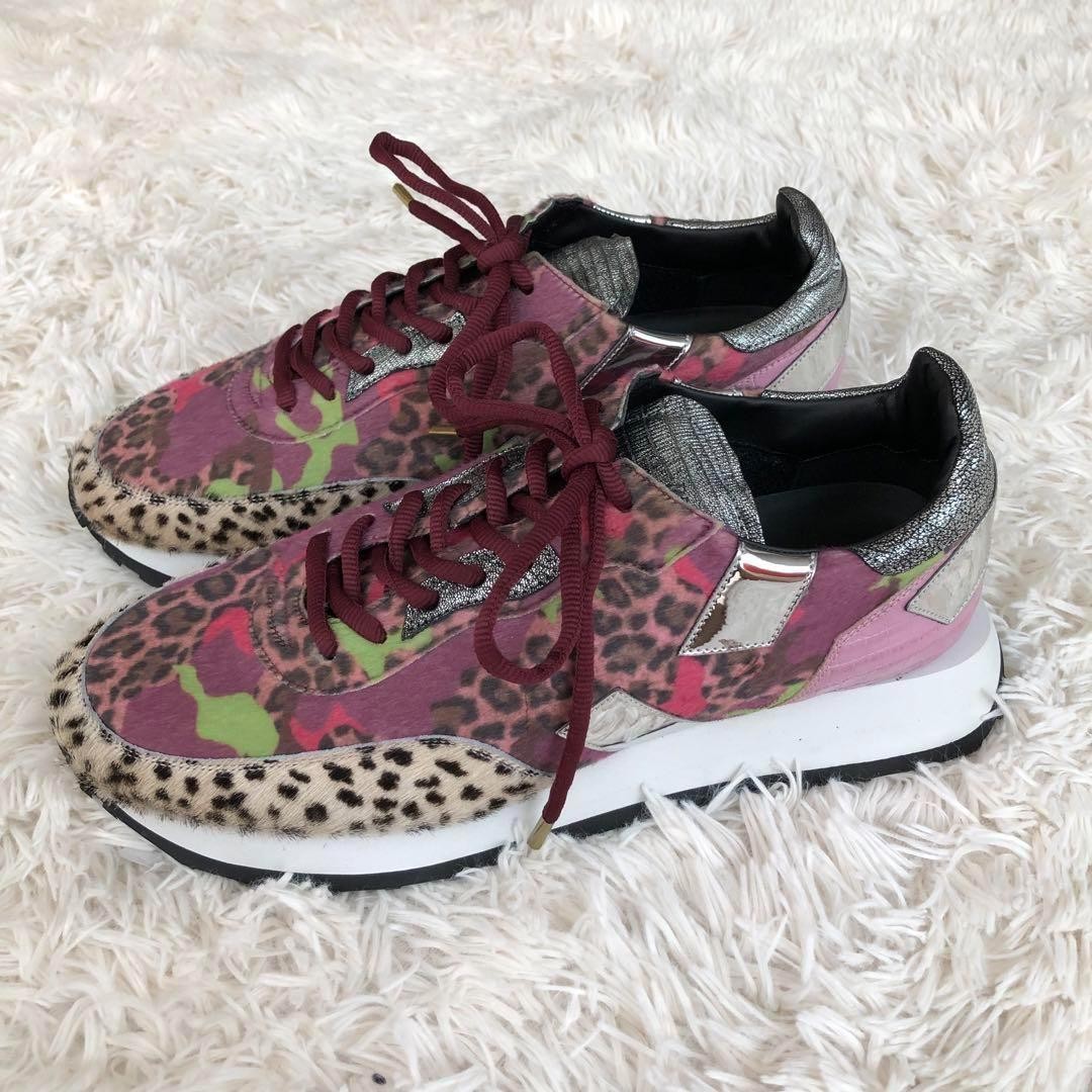 Philippe Model Ghoud Multicolor Leopard Haircalf … - image 2