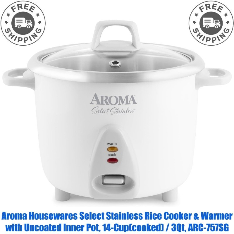 & Warmer With Uncoated Inner Pot