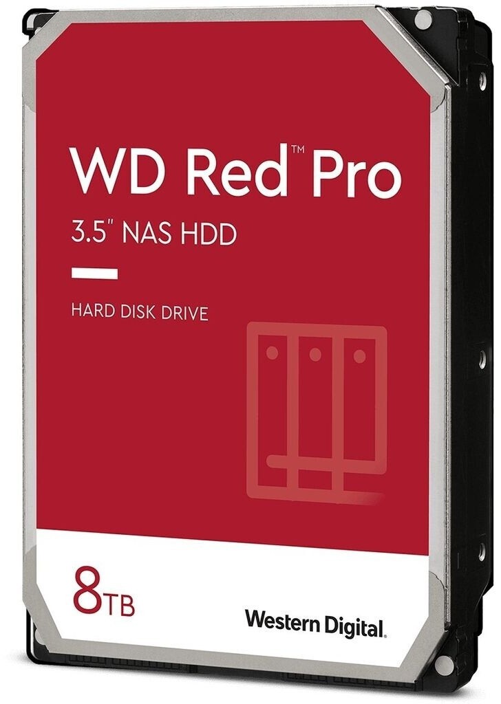 Western Digital Red Pro 8To WD8005FFBX disque NAS robuste de classe entreprise