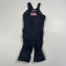 TYR Avictor Size 29 Black Swimwear FINA AH MSRP 479 READ