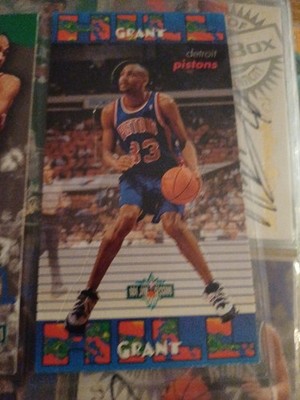 1995-96 FLEER NBA JAM SESSION POP UP GRANT HILL 11 OF 25 DETROIT PISTONS