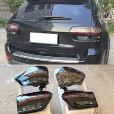 For 2014-2021 Jeep Grand Cherokee Smoke Lens Led Tail Lights Assembly 4pcs