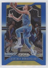 2020 Panini Prizm WNBA Blue Prizm 59/149 Courtney Vandersloot #14 6ns