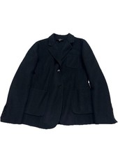 Talbots Women s 8 Wool Blend Boiled Sweater Jacket Blazer Unlined
