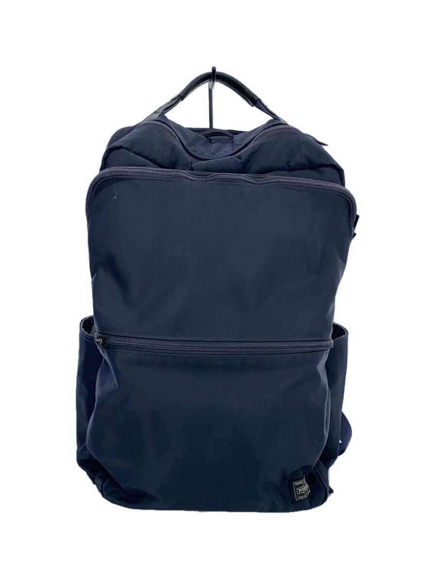 PORTER TIME Backpack Nylon Navy Solid Color - image 1