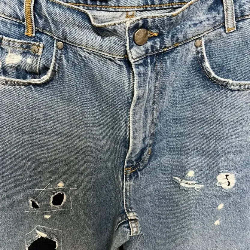 Zara Ader Error Patchwork Blue Jeans EUR 36 thumbnail 5