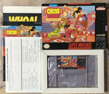 Great Circus Mystery Starring Mickey and Minnie Excellent! Complete CIB - SNES