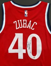 Ivica Zubac Signed Autographed Los Angeles Clippers Jersey Psa/Dna Coa