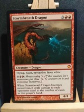 Stormbreath Dragon - Theros - Mythic - NM/LP (see pics) MTG