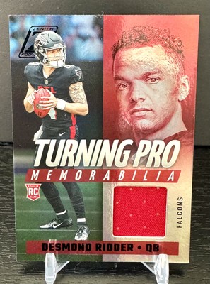2022 Zenith #TPM-4 Desmond Ridder Turning Pro Memorabilia