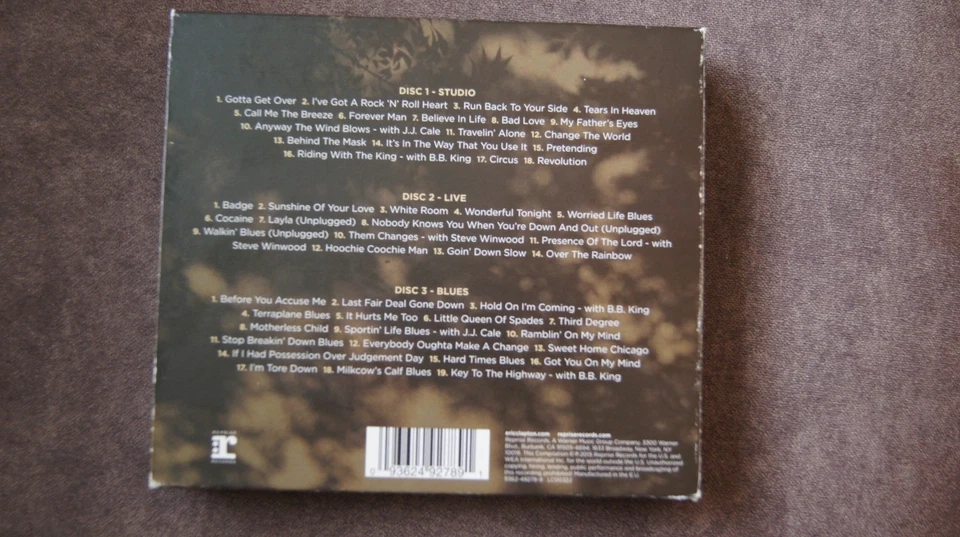 Eric Clapton Forever Man The Best of Deluxe Edition 3 CD's - Bild 2 von 3