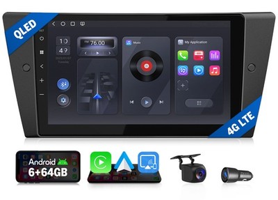 Eonon Android 13 6+64G Autoradio GPS Navi Multimedia CarPlay für BMW E90 E91 E92