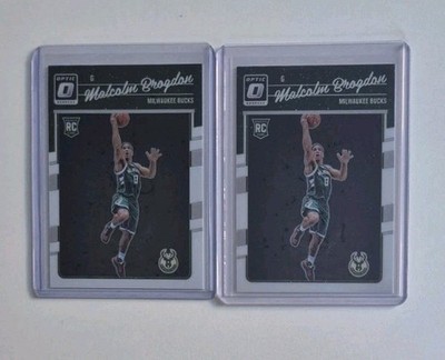 2 cards LOT *Malcolm Brogdan* RC ROOKIE Optic 2016-17