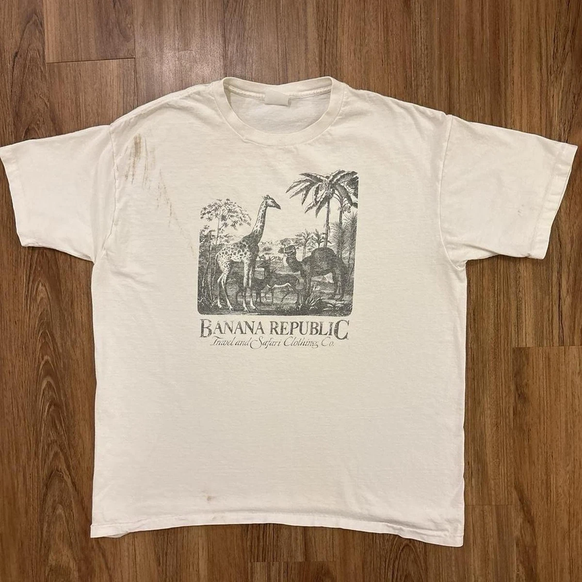vintage banana republic t shirt products for sale | eBay
