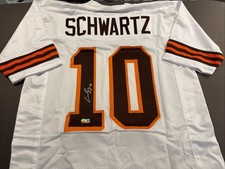 Anthony Schwartz Autographed Signed XL Custom Browns Jersey-Beckett Witnessed