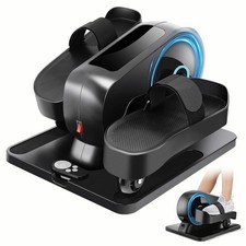 2 in 1 Under Desk Elliptical Machine, Ellipse Leg Exerciser for Seniors Adults