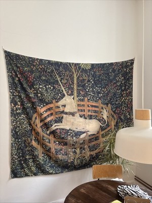 Unicorn Wall Tapestry - medieval Art