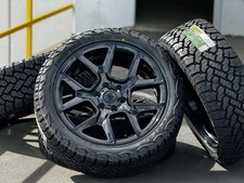 2026 22 Black Dodge Ram 1500 Trx Wheels Rims 28545r22 Tires Gmc Chevy Set Of 4 2026 22 Black Dodge Ram 1500 Trx Wheels Rims 28545r22 Tires Gmc Chevy Set Of 4