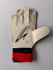 MICHAEL COOPER Signed Adidas Goalkeeper Glove - PROOF/COA - Sheffield United